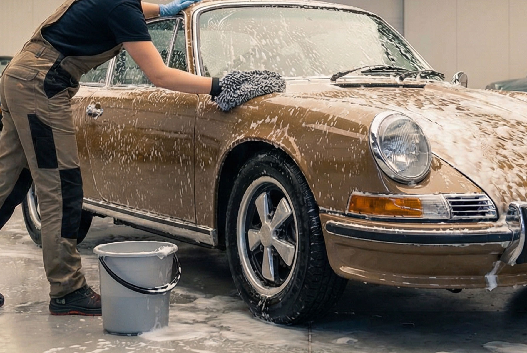 Lackschonende Reinigung außen und innen Lackschonende Reinigung außen und innen